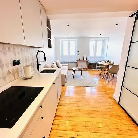 Center Flat For 6 Pp Апартаменты Лиссабон